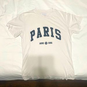 Anine Bing Paris University T shirt- Size S